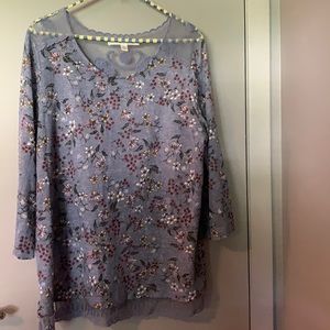 Lauren Conrad 3/4 Sleeve Top